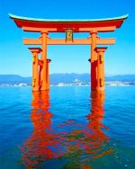 Itsukushima Shrine Paint By Numbers