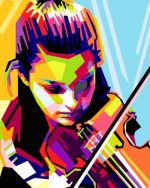 Janine Jansen Pop Art Paint By Numbers