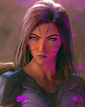 League Of Legends Kai Sa paint by numbers