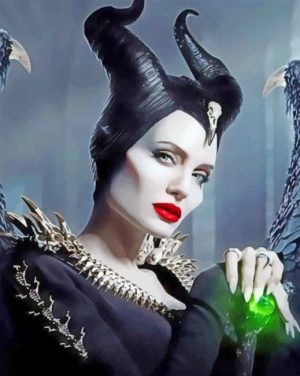 Maleficent Mistress of Evil Paint By Numbers
