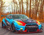 Nissan GTR Paint By Numbers