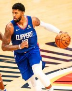The Basketballer Paul George Paint By Numbers