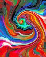 Abstract Colors Paint By Numbers