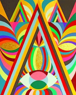 Abstract Colors Paint By Numbers