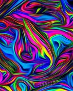 Abstract Colors Paint By Numbers