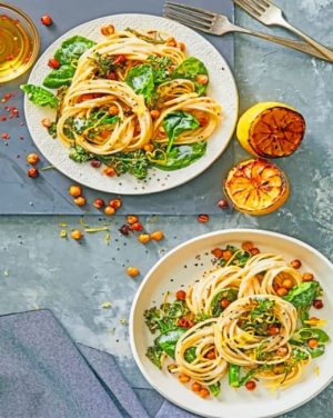 Italian Pasta Food Paint By Numbers