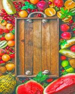 Summer Fruits Paint By Numbers