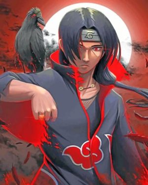 Itachi Uchiha Paint By Numbers