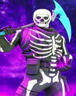 Skull Trooper Paint By Numbers