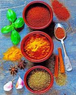 Food Spices Paint By Numbers