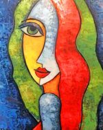 Abstract Woman Paint By Numbers