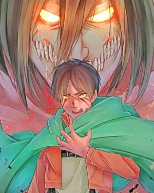 Attack On Titan Anime Paint By Numbers
