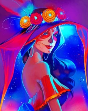 La Muerte The Book Of Life Paint By Numbers