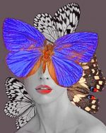 Butterfly Woman Paint By Numbers