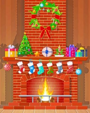 Christmas Night Vibes Paint By Numbers