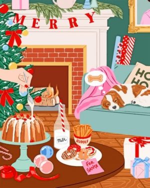 Christmas Night Vibes Paint By Numbers