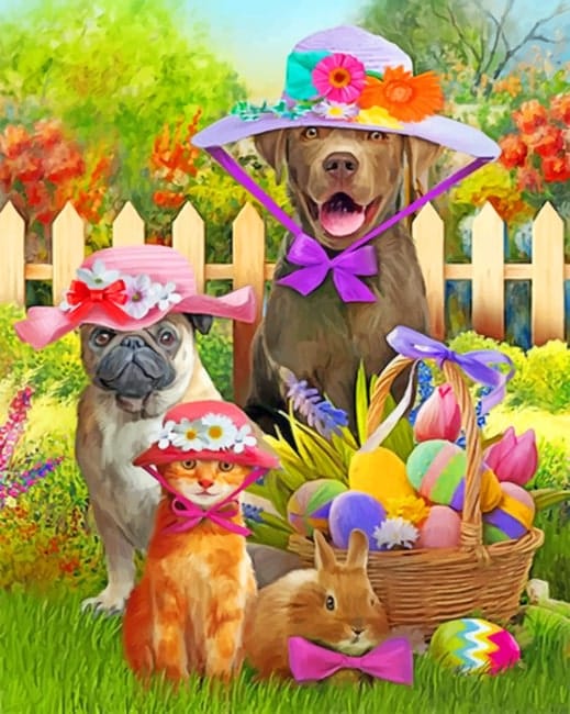 Classy Dogs Paint By Numbers