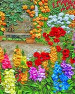 Garden Flowers Paint By Numbers