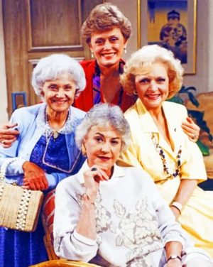 Golden Girls paint by numbers