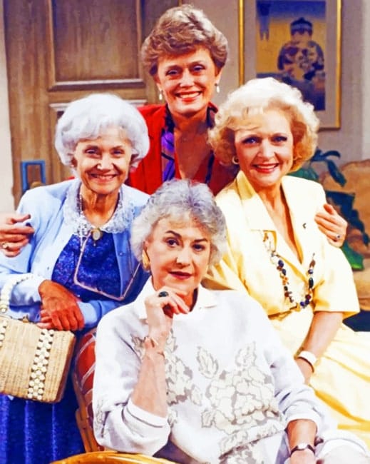 Golden Girls paint by numbers