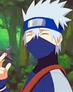 Hatake Kakashi Anime Character Paint By Numbers