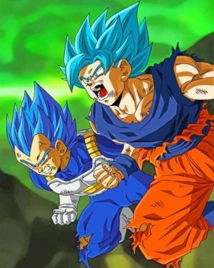 Dragon Ball Anime paint by numbers