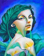 Lily Woman Paint By Numbers