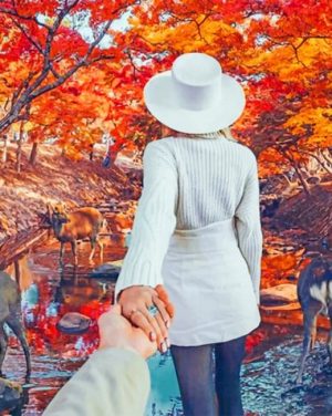 Follow Me To Autumn Forest Paint By Numbers