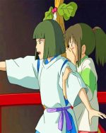 Haku And Chihiro Paint By Numbers