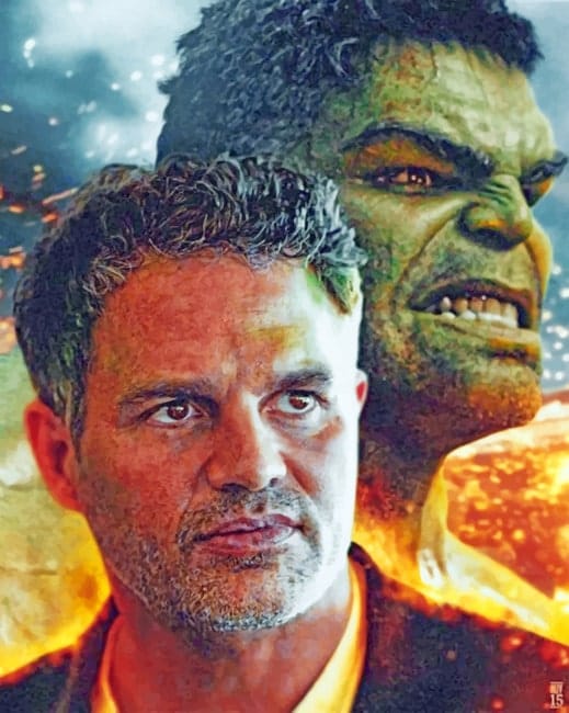Hulk Mark Ruffalo Paint By Numbers
