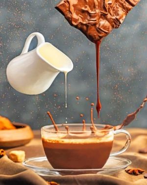 Milk And Coffee Paint By Numbers