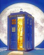 Police Call Box Paint By Numbers
