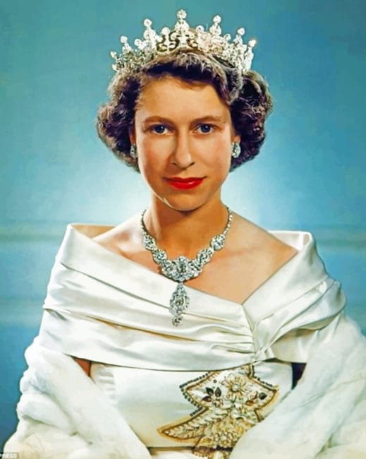 Young Queen Elizabeth Paint By Numbers