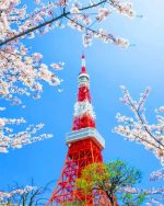 Tokyo Tower Paint By Numbers