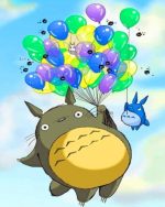 Totoro Studio Ghibli Paint By Numbers