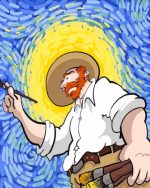 Vincent Van Gogh Artist Paint By Numbers