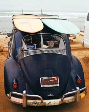 VW And Surfboards Paint By Numbers