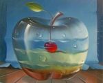 Glass Apple Paint by numbers