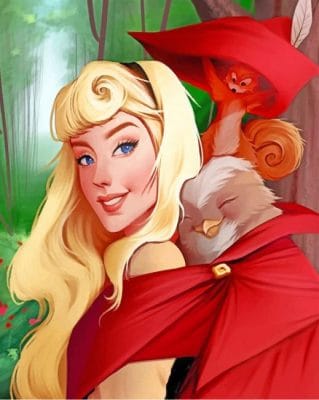 Aurora Disney Princess Paint By Numbers