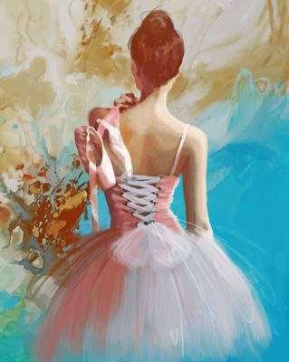 Ballerina Girl Paint By Numbers