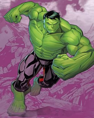 Hulk Hero Paint By Numbers