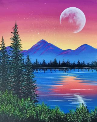 Nature Landscape Paint By Numbers