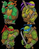 Ninja Turtles Paint By Numbers