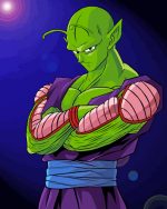 Piccolo Dragon Ball Paint By Numbers