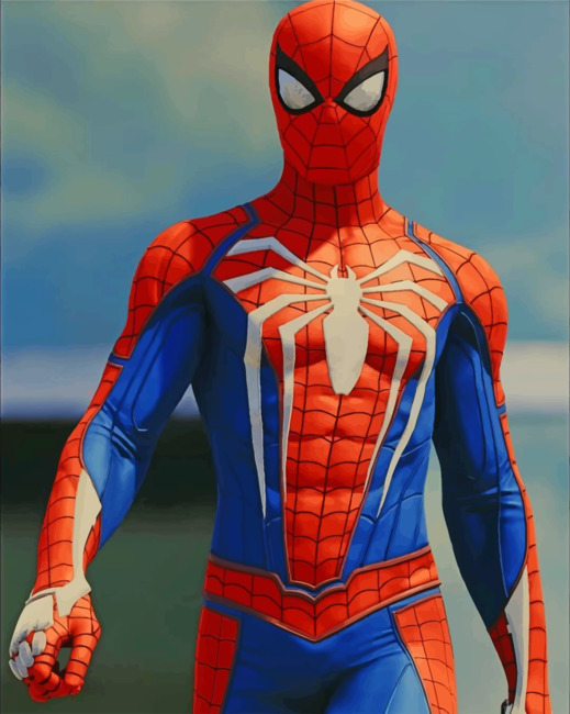 Spider Man Paint By Numbers