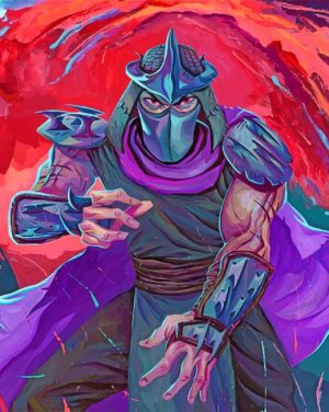 Super Shredder Paint By Numbers