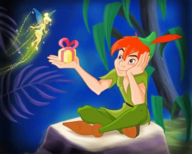 Tinkerbell Peter Pan Paint By Numbers