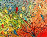Tree Birds Paint By Numbers