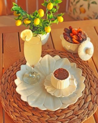 Juice And Coffee Paint By Numbers