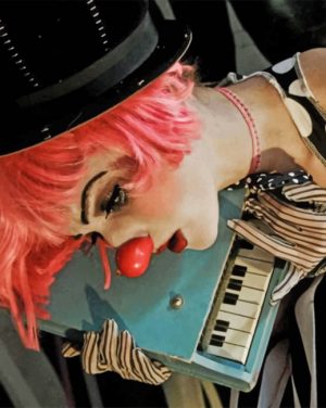 Clown Woman Paint By Numbers